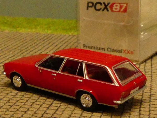 1/87 PCX Opel Rekord D Caravan rot