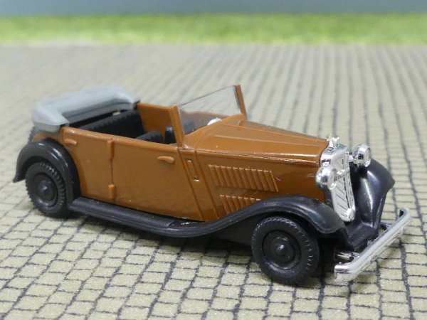 1/87 Brekina Wanderer Cabrio braun / Kotflügel schwarz