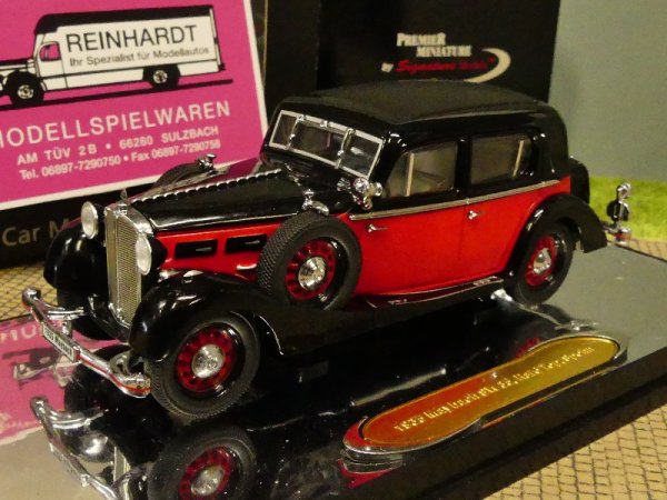 1/43 Signature Maybach SW 35 schwarz/rot 43702