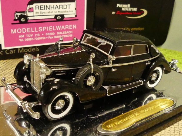 1/43 Signature Maybach SW 38 4-türig Spohn schwarz 43703