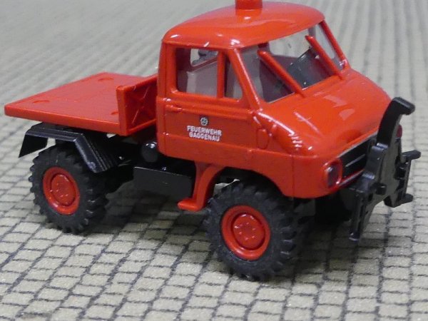 1/87 Brekina Unimog 411 Feuerwehr Gaggenau 39021