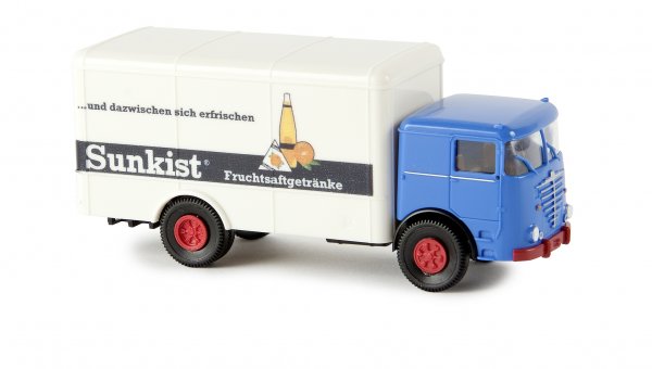 1/87 Brekina Büssing Commodore Koffer Sunkist 79116