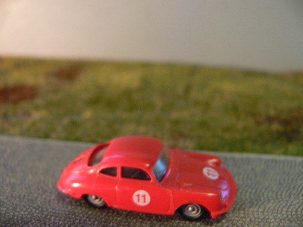 1/87 Busch Praline Porsche 356 Coupe rot #11