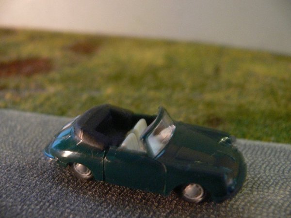 1/87 Busch Praline Porsche 356 Cabrio dunkelgrün