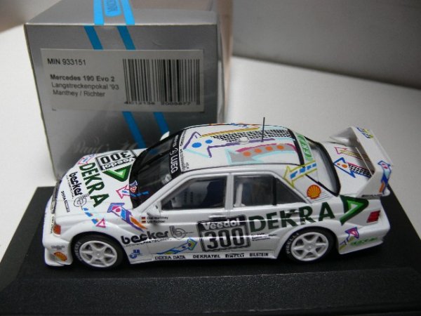 1/43 Minichamps MB 190 Evo 2 Langstreckenpokal '93 Manthey/Richter 933151