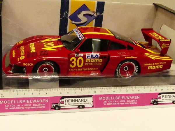 1/18 Solido Porsche 935 Moby Dick DRM Norisring 1981