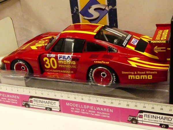 1/18 Solido Porsche 935 Moby Dick DRM Norisring 1981