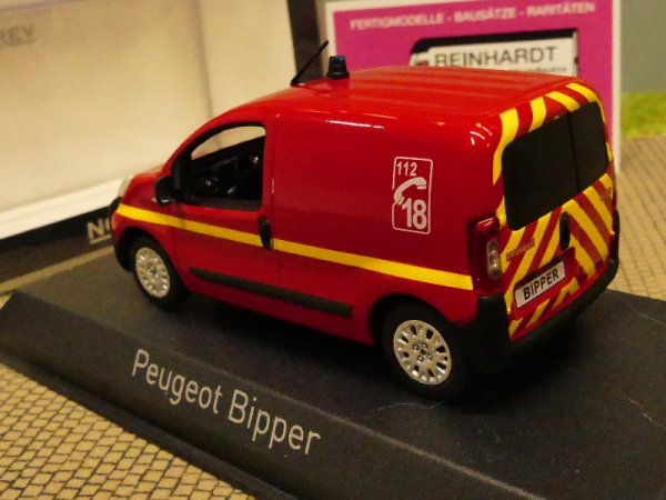 1/43 Norev Peugeot Bipper 2009 Pompiers 479838