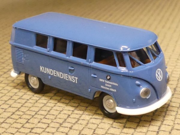 1/87 Brekina # 2397 VW T1 b BMW Kundendienst Triebwerksbau 31626