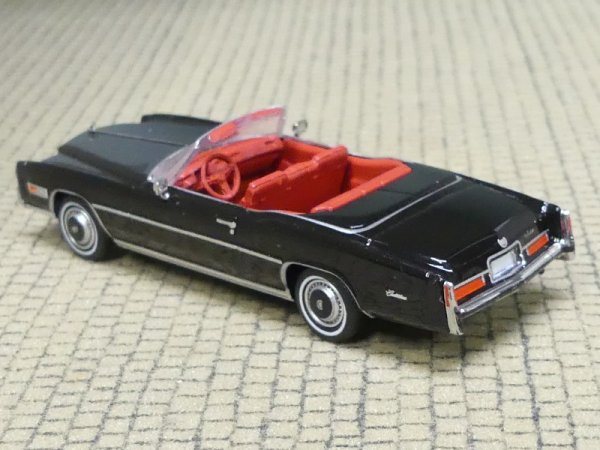 1/87 Brekina Cadillac Eldorado Convertible schwarz 19756