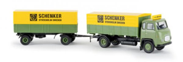 1/87 Brekina Scania LB 76 Schenker Stockholm 85052