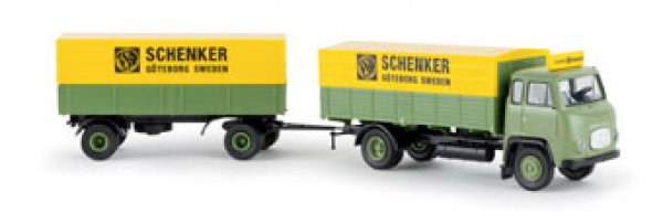 1/87 Brekina Scania LB 76 Schenker Göteborg 85053