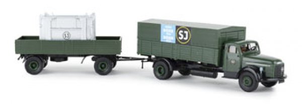 1/87 Brekina Volvo N 88 SJ mit Container 85623