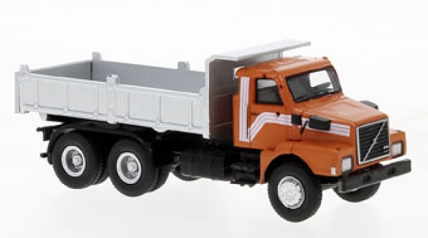 1/87 Brekina Volvo N 10 Kipper orange/weiß 85651