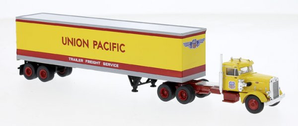 1:87 Brekina Peterbilt 281 Tank-Sattelzug Union Pacific 85765