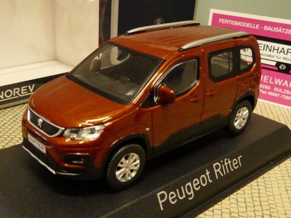 1/43 Norev Peugeot Rifter 2018 metallic copper 479060