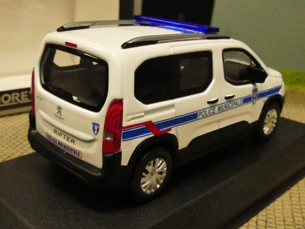1/43 Norev Peugeot Rifter 2019 Police Municipale 479066