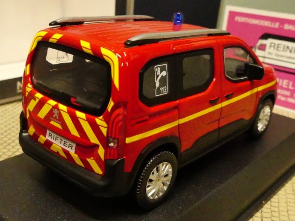 1/43 Norev Peugeot Rifter 2019 Pompiers 479069