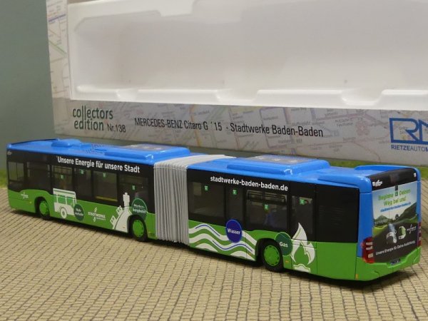 1/87 Rietze MB Citaro G '15 Stadtwerke Baden-Baden 73698