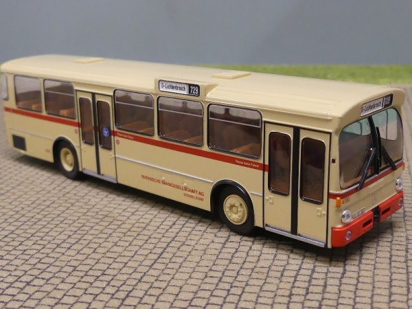 1/87 Brekina MB O 305 Rheinbahn Düsseldorf