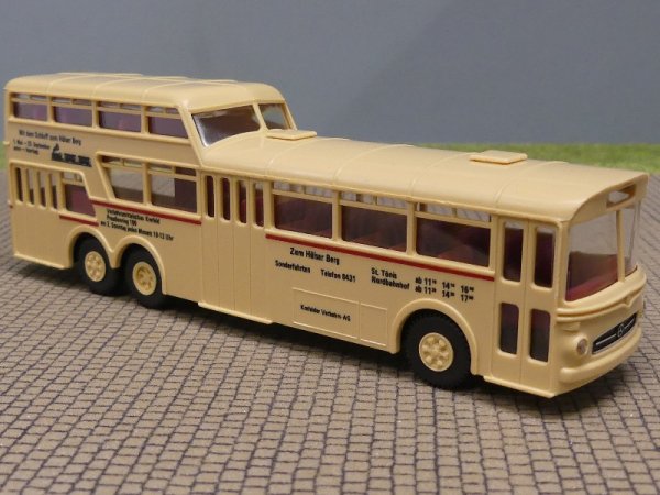 1/87 Brekina MB O 317 1 1/2 Decker Krefeld Schluff Hülser Berg