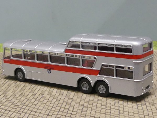 1/87 Brekina Büssing 1 1/2 Decker Frutigen Adelboden Schweiz CH