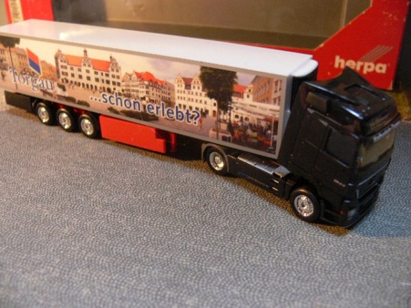 1/87 Herpa MB Actros Torgau Elbe Kühlkoffer-Sattelzug 152235