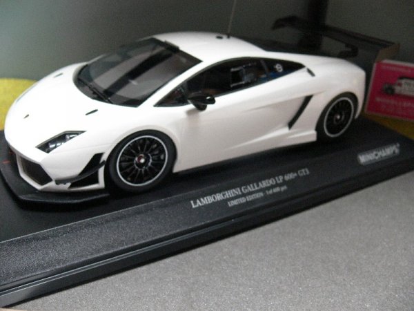 1/18 Minichamps Lamborghini Gallardo LP600+ GT3 Street weiß