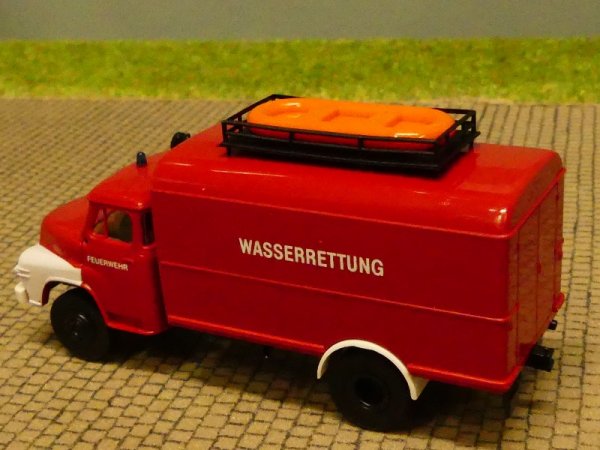 1/87 Brekina MAN 520/635 Feuerwehr Wasserrettung Koffer 45028