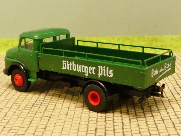 1/87 Brekina MB 322 Bitburger Pils Getränkepritsche