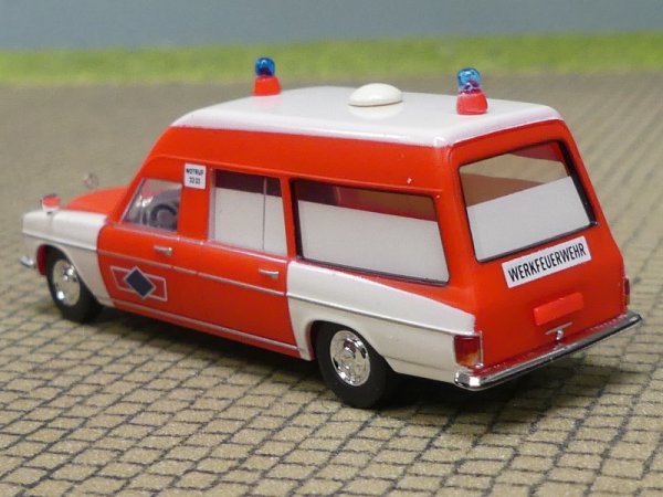 1/87 Brekina MB /8 KTW Werkfeuerwehr Phoenix 13821