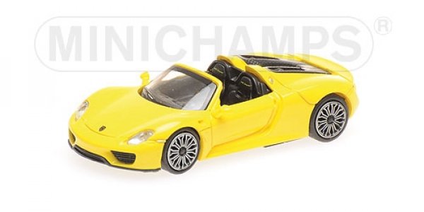 1/87 Minichamps Porsche 918 Spyder 2013 gelb 870062131