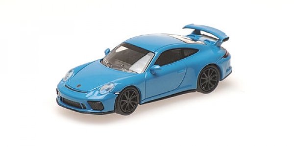 1/87 Minichamps Porsche 911 GT3 2017 blau 870067324