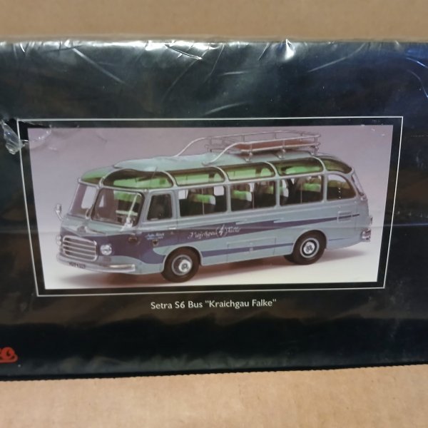 1/32 Schuco ProR32 Setra S6 Bus Kraichgau Falke 450895500