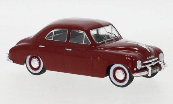 1/43 IXO Skoda 1200 dunkelrot