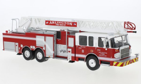 1/43 IXO Smeal 105 Aerial Ladder Arlington Fire Rescue TRF 023 S