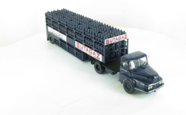 1/43 Ixo Unic ZU 120 T Butagaz Sattelzug LKW Truck SZ 61