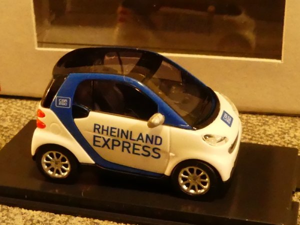 1/87 Busch Smart 2007 Car2g0 Rheinland Express 46135-5