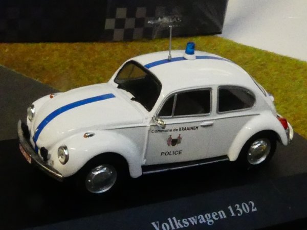 1/43 Ixo VW 1302 Käfer Police Belgien POLICE CARS 8010