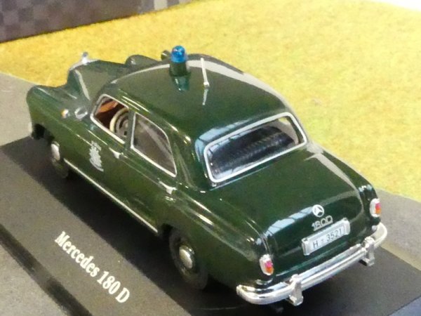 1/43 Ixo MB 180 Mercedes Polizei Deutschland POLICE CARS 8002