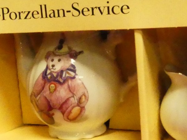 Steiff Porzellan Service Teddy Clown 613876