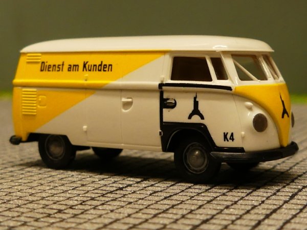 1/87 Brekina # 0801 VW T1 b Becker Bier Dienst am Kunden aus Set Sondermodell Reinhardt