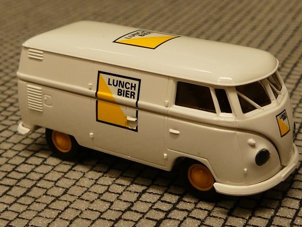 1/87 Brekina # 1072 VW T1 b Lunch Bier Becker Bier Sondermodell Reinhardt