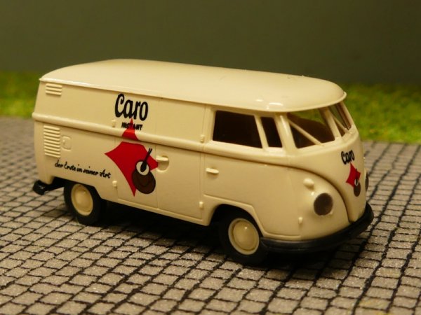 1/87 Brekina # 1096 VW T1 b Kasten Caro Kaffee Sondermodell Reinhardt