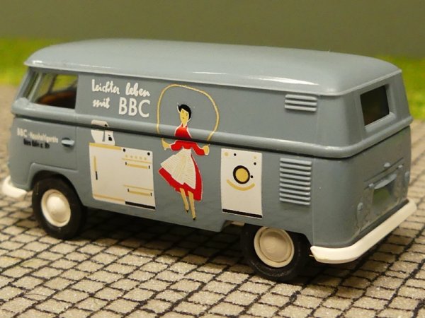 1/87 Brekina # 1134 VW T1 b BBC Kasten Sondermodell Reinhardt