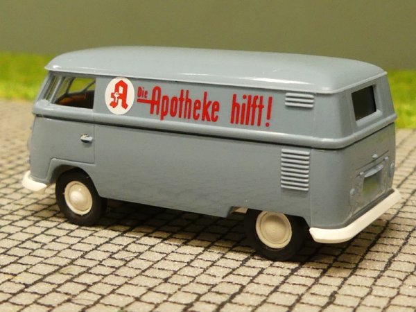 1/87 Brekina # 1147 VW T1 b K Apotheke hilft Sondermodell Reinhardt