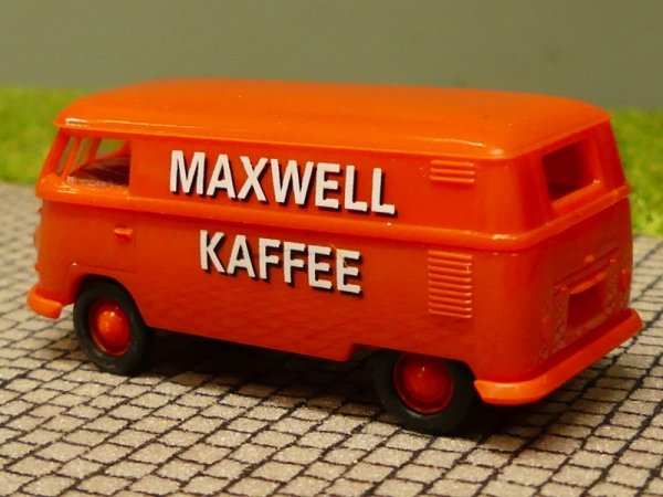 1/87 Brekina # 1248 VW T1 b K Maxwell Kaffee Sondermodell Reinhardt