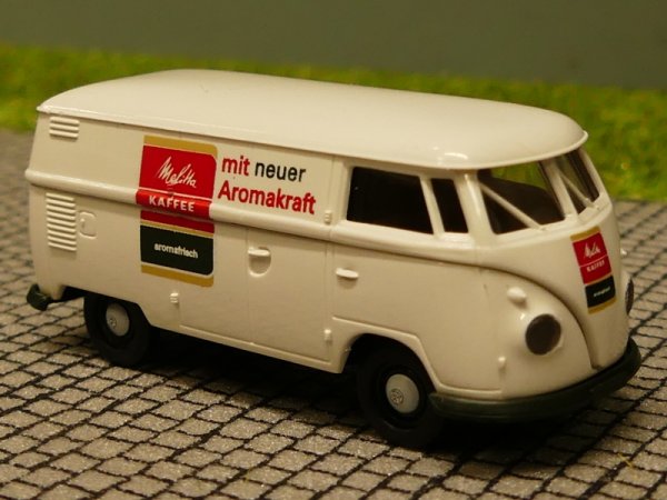 1/87 Brekina # 1317 VW T1 b Melitta Kaffee Kasten Sondermodell Reinhardt