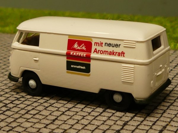 1/87 Brekina # 1317 VW T1 b Melitta Kaffee Kasten Sondermodell Reinhardt