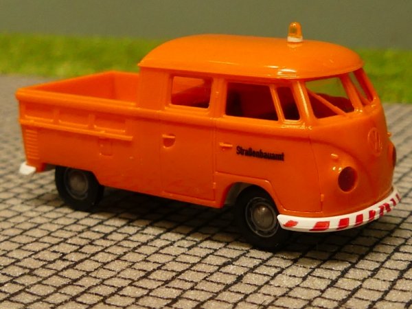 1/87 Brekina # 1371 VW T1 b Straßenbauamt Doka Sondermodell Reinhardt